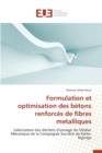 Image for Formulation Et Optimisation Des Betons Renforces de Fibres Metalliques
