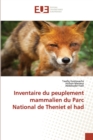 Image for Inventaire du peuplement mammalien du parc national de theniet el had