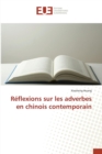 Image for Reflexions Sur Les Adverbes En Chinois Contemporain