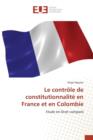 Image for Le Controle de Constitutionnalite En France Et En Colombie