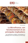 Image for La Microfinance, Son Fonctionnement Et Ses Principales Implications