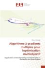 Image for Algorithme A Gradients Multiples Pour l&#39;Optimisation Multiobjectif