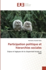 Image for Participation politique et hierarchies sociales