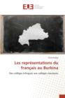 Image for Les Representations Du Francais Au Burkina