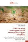 Image for Types de Sol Et Chemotypes Dhuile Essentielle de Lippia Multiflora