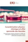 Image for Caracterisation Physico-Chimique Et Effet Sporocide Des Biocides