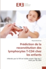 Image for Prediction de la Reconstitution Des Lymphocytes T-Cd4 Chez Les Enfants