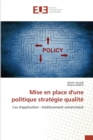 Image for Mise En Place Dune Politique Strategie Qualite
