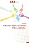 Image for Efficacit  Des Conf rences Internationales
