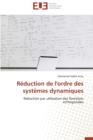 Image for R duction de l&#39;Ordre Des Syst mes Dynamiques