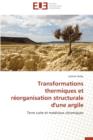 Image for Transformations Thermiques Et R organisation Structurale d&#39;Une Argile