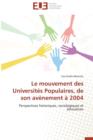 Image for Le Mouvement Des Universit s Populaires, de Son Av nement   2004