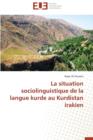 Image for La Situation Sociolinguistique de la Langue Kurde Au Kurdistan Irakien