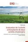 Image for Evaluation de L Activite Antioxydante de Deux Varietes d&#39;Aubergine