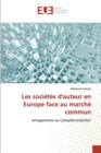 Image for Les societes d&#39;auteur en europe face au marche commun