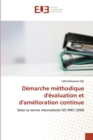 Image for Demarche methodique d&#39;evaluation et d&#39;amelioration continue