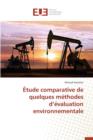 Image for  tude Comparative de Quelques M thodes D  valuation Environnementale