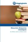 Image for Resumes d&#39;Oeuvres Classiques