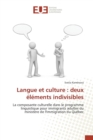 Image for Langue Et Culture