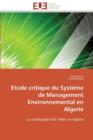 Image for Etude Critique Du Syst me de Management Environnemental En Algerie