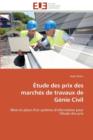 Image for  tude Des Prix Des March s de Travaux de G nie Civil
