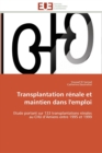 Image for Transplantation renale et maintien dans l&#39;emploi