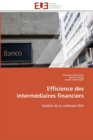 Image for Efficience des intermediaires financiers