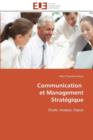 Image for Communication Et Management Strat gique
