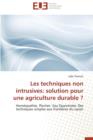 Image for Les Techniques Non Intrusives: Solution Pour Une Agriculture Durable ?