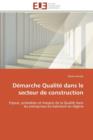 Image for D marche Qualit  Dans Le Secteur de Construction