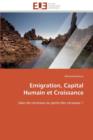 Image for Emigration, Capital Humain Et Croissance