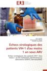 Image for  checs Virologiques Des Patients Vih-1 d&#39;Au Moins 1 an Sous Arv