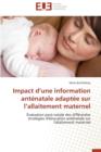 Image for Impact D Une Information Ant natale Adapt e Sur L Allaitement Maternel