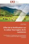 Image for Effet de la Fertilisation Sur La Valeur Fourrag re de B. Ruziziensis