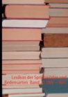 Image for Lexikon der Sprichwoerter und Redensarten Band 25 (We - We)