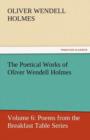 Image for The Poetical Works of Oliver Wendell Holmes