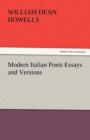 Image for Modern Italian Poets Essays and Versions