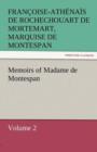 Image for Memoirs of Madame de Montespan - Volume 2