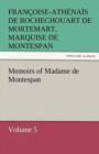 Image for Memoirs of Madame de Montespan - Volume 5