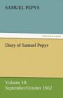 Image for Diary of Samuel Pepys - Volume 18