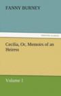Image for Cecilia, Or, Memoirs of an Heiress - Volume 1