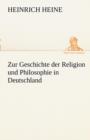 Image for Zur Geschichte Der Religion Und Philosophie in Deutschland