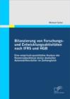 Image for Bilanzierung von Forschungs- und Entwicklungsaktivitaten nach IFRS und HGB: Eine empirisch-quantitative Analyse der Konzernabschlusse dreier deutscher Automobilhersteller im Zeitvergleich