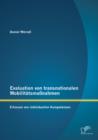 Image for Evaluation von transnationalen Mobilitatsmanahmen: Erfassen von individuellen Kompetenzen