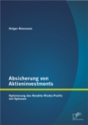 Image for Absicherung von Aktieninvestments: Optimierung des Rendite/Risiko-Profils mit Optionen