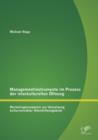 Image for Managementinstrumente im Prozess der interkulturellen OEffnung : Marketingkonzeption zur Umsetzung kultursensibler Altenhilfeangebote