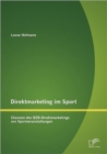 Image for Direktmarketing im Sport : Chancen des B2B-Direktmarketings von Sportveranstaltungen