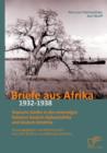 Image for Briefe aus Afrika - 1932-1938
