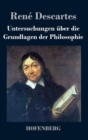 Image for Untersuchungen uber die Grundlagen der Philosophie