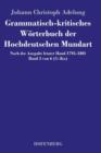 Image for Grammatisch-kritisches Worterbuch der Hochdeutschen Mundart : Nach der Ausgabe letzter Hand 1793-1801 Band 3 von 6 G-Kn